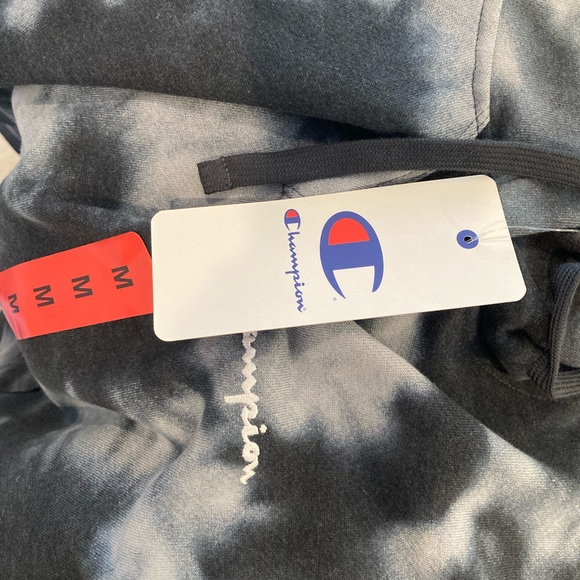 Champion grey tie dye hoodie - Picture 6 of 6